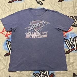 Oklahoma City Thunder 47 Heritage Cotton Mens L T Shirt